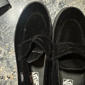 Vans Style 53 Velvet Loafer Black